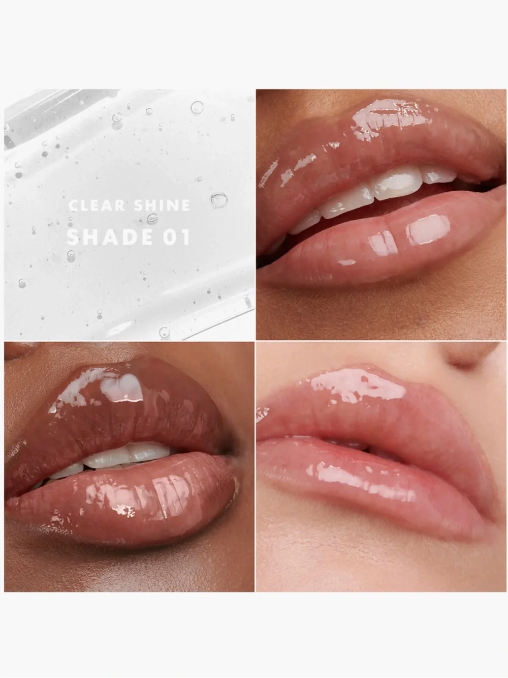 Giorgio Armani Prisma Glass High Shine Lip Gloss — 01 Clear NEW IN BOX✨